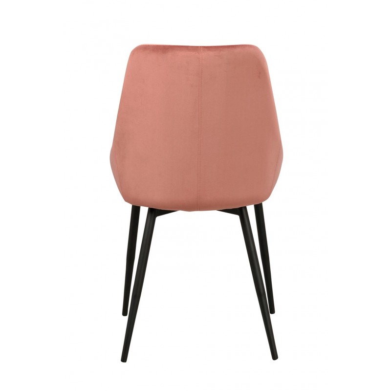 RO Sier Dining Chair Pink Velvet